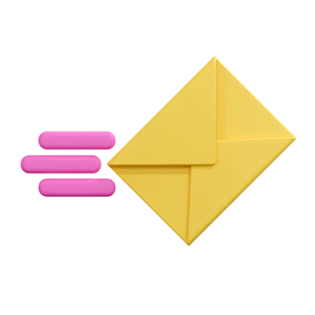 Enviar correo  3D Icon