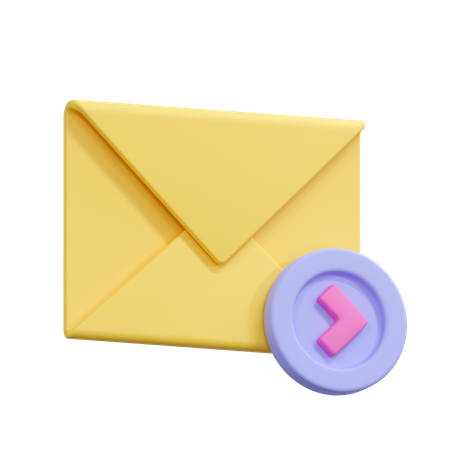 Enviar correo  3D Icon