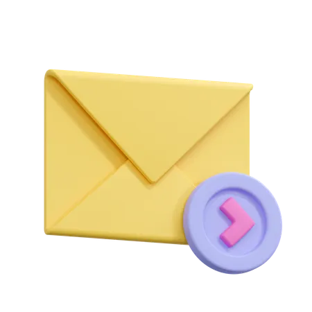 Enviar correo  3D Icon