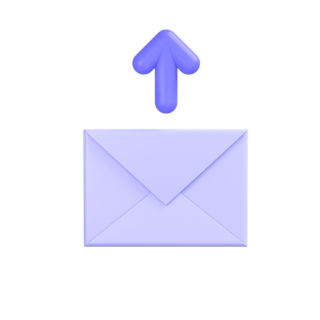 Enviar correo  3D Icon