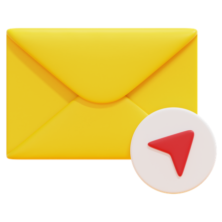 Enviar correo  3D Icon