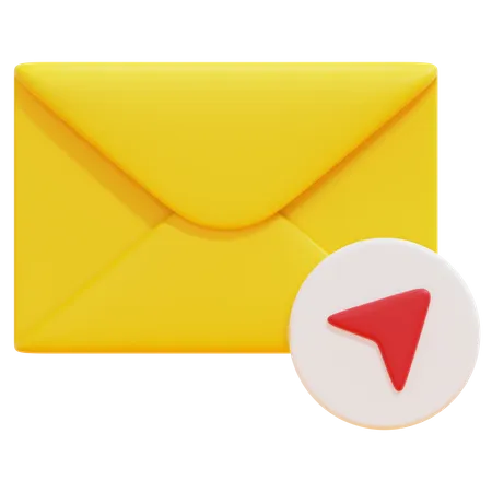 Enviar correo  3D Icon