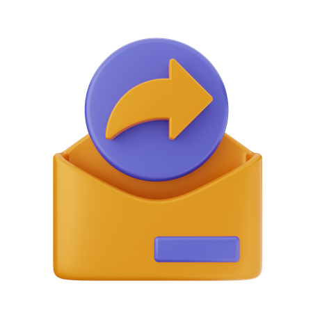 Enviar correo  3D Icon