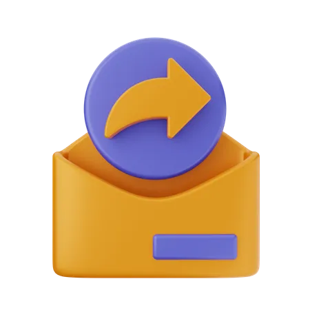 Enviar correo  3D Icon