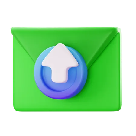 Enviar correo electrónico  3D Icon