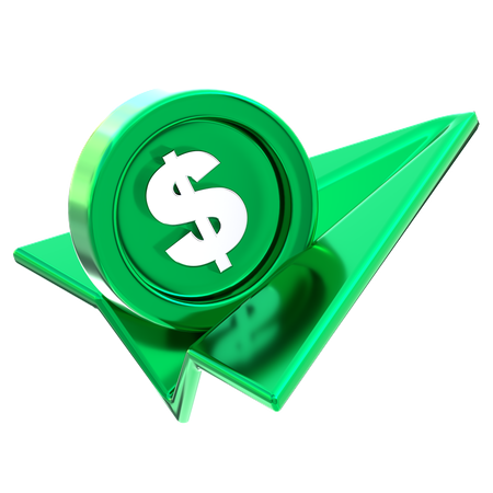 Enviar dinero  3D Icon