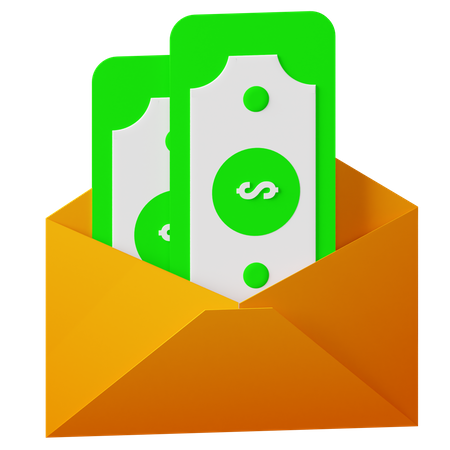 Enviar dinero  3D Icon