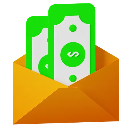 Enviar dinero  3D Icon