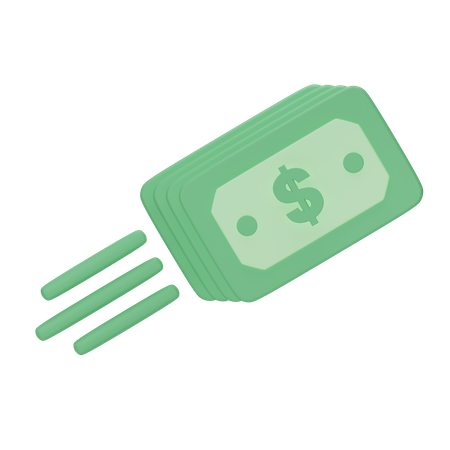 Enviar dinero  3D Icon