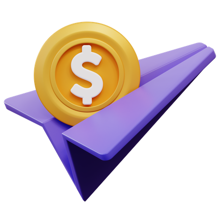 Enviar dinero  3D Icon