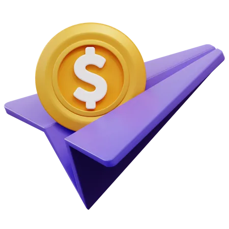 Enviar dinero  3D Icon