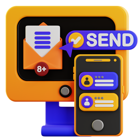 Enviar email  3D Icon