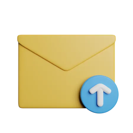 Carregar e-mail  3D Icon