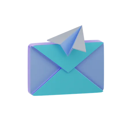 Enviar correio  3D Icon