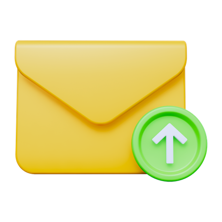 Enviar mensagem  3D Icon