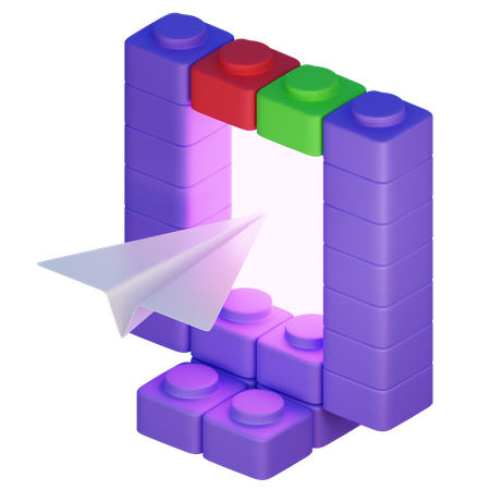 Enviar mensaje  3D Icon
