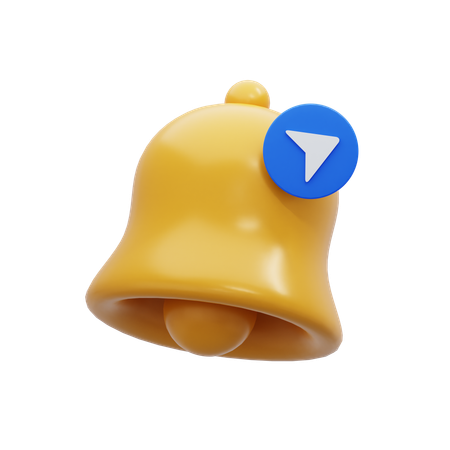 Enviar notificação  3D Icon