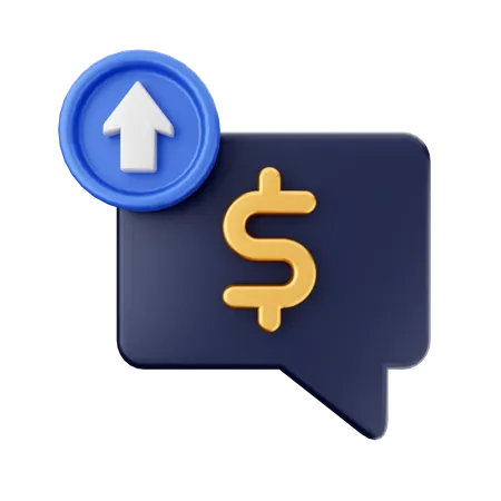 Enviar pago  3D Icon