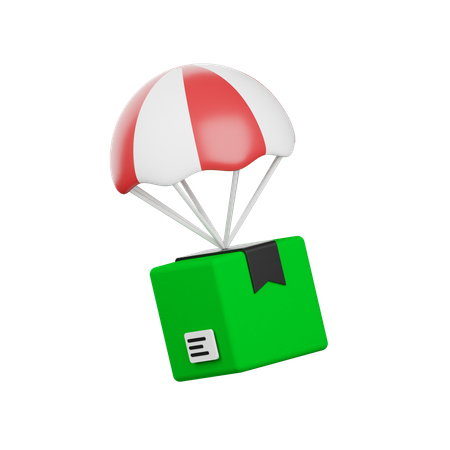 Envío aéreo  3D Icon