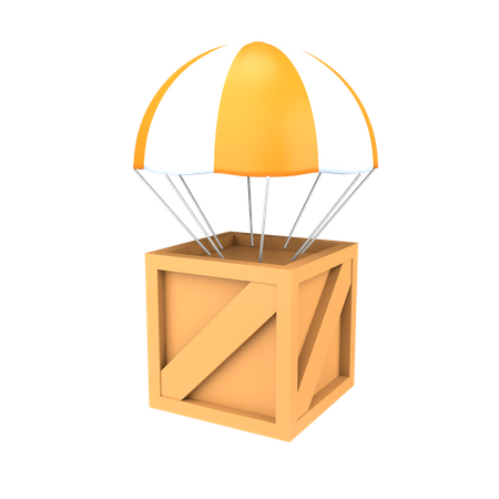 Envío aéreo  3D Icon