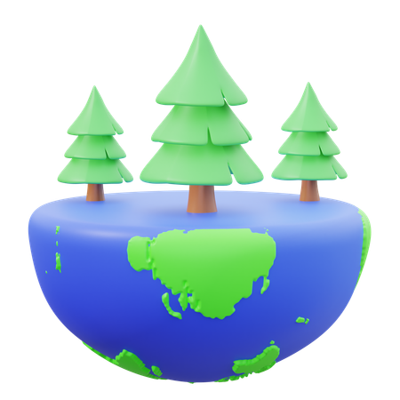 Environment  3D Icon
