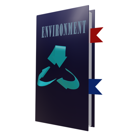 Environment Book  3D Icon
