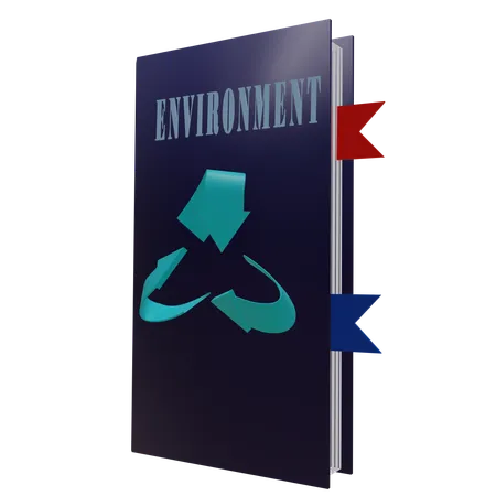 Environment Book  3D Icon
