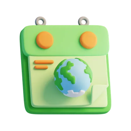 Environment Day  3D Icon