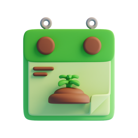 Environment Day  3D Icon