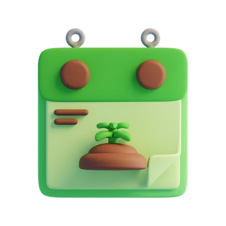 Environment Day  3D Icon