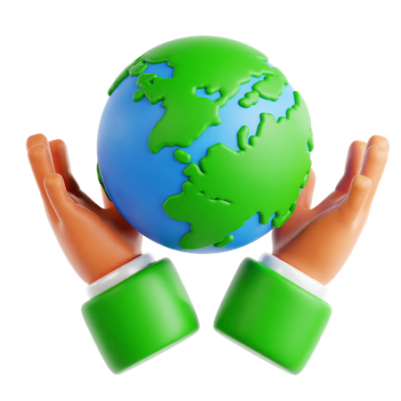 Environmental Awareness  3D Icon