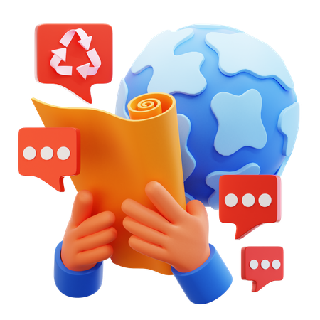 Environmental Consulting  3D Icon