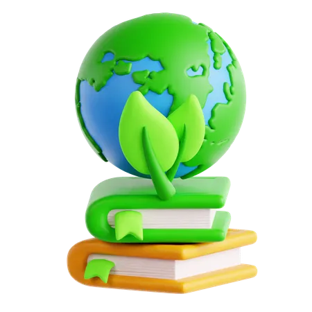 Environmental Education  3D Icon