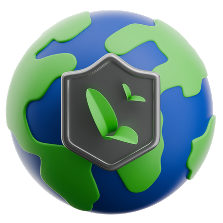 Environmental Protection  3D Icon