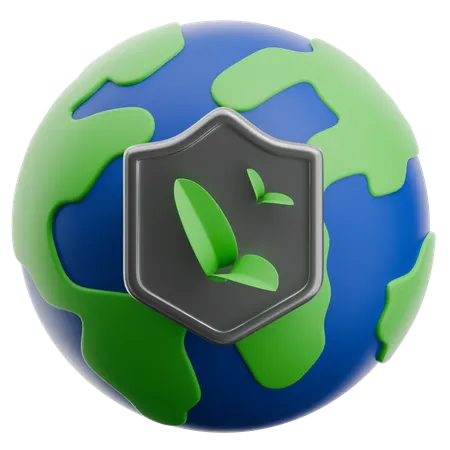 Environmental Protection  3D Icon