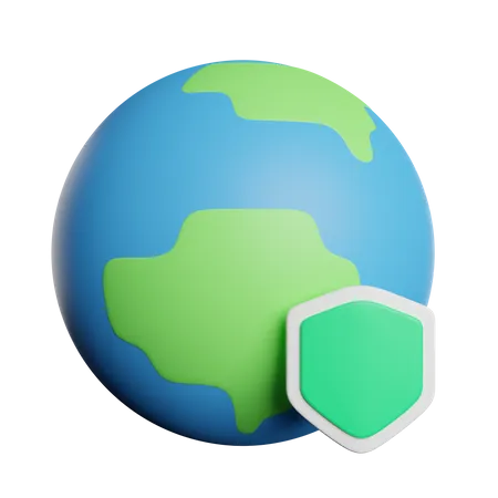 Environmental Protection  3D Icon