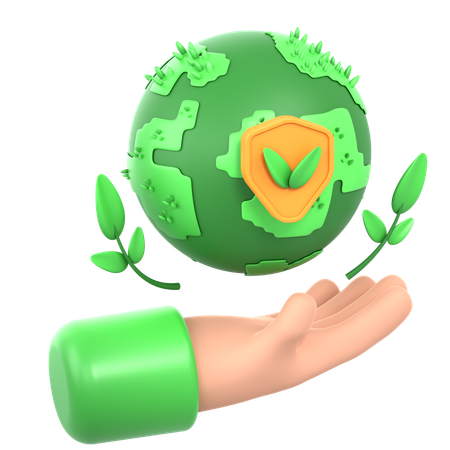 Environmental Protection  3D Icon