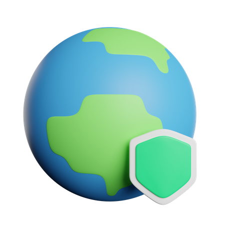 Environmental Protection  3D Icon