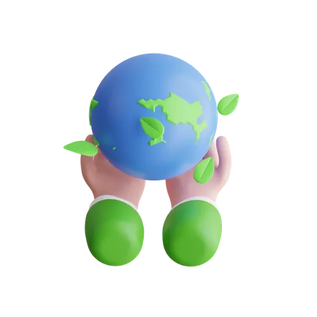 Environnementalisme  3D Icon