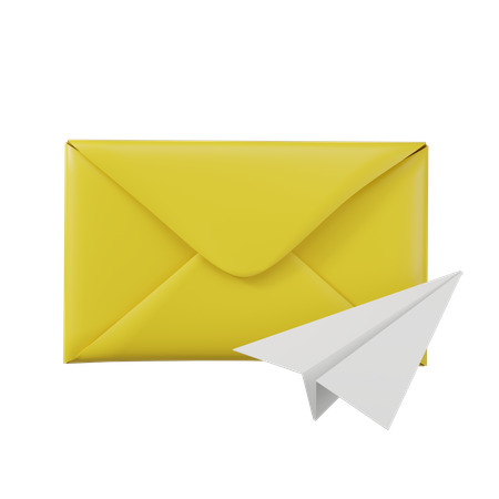 Envoi de mail  3D Icon