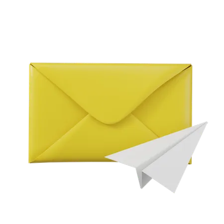 Envoi de mail  3D Icon