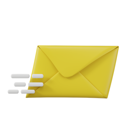 Envoi de mail  3D Icon