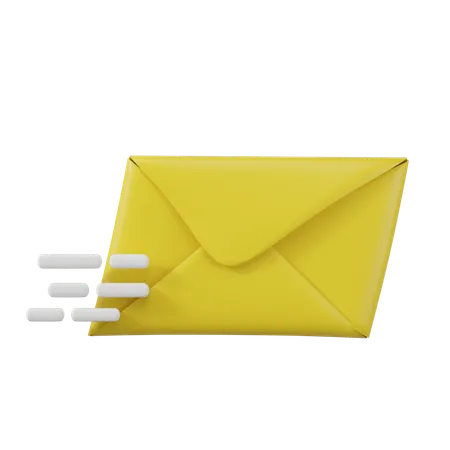 Envoi de mail  3D Icon