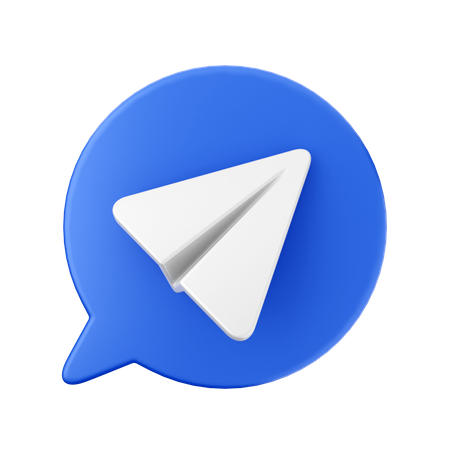 Envoi du message  3D Icon