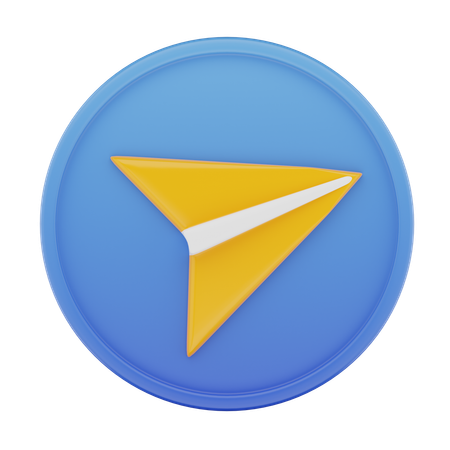 Envoyer  3D Icon