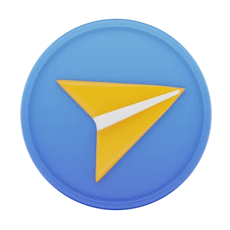 Envoyer  3D Icon