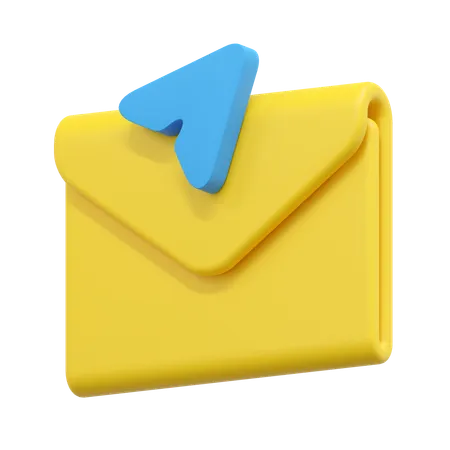 Envoyer un e-mail  3D Icon