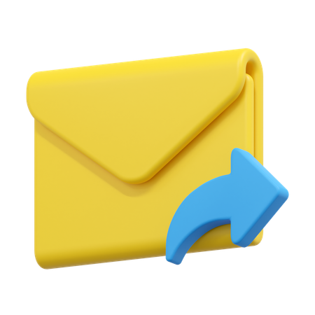 Envoyer un e-mail  3D Icon