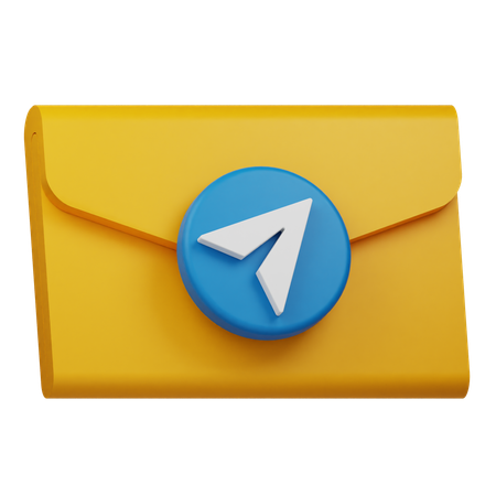 Envoyer un e-mail  3D Icon