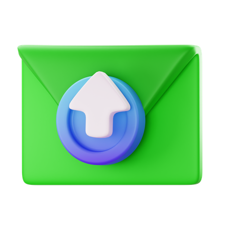 Envoyer un e-mail  3D Icon